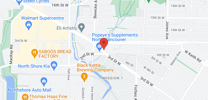map of 618 723 W 3RD STREET